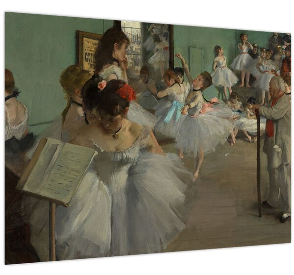 Slika - Edgar Degas, The Dance Class, reprodukcije (70x50 cm)
