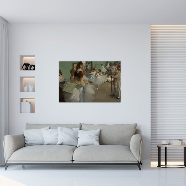 Slika - Edgar Degas, The Dance Class, reprodukcije (90x60 cm)