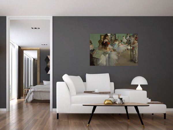 Slika - Edgar Degas, The Dance Class, reprodukcije (90x60 cm)