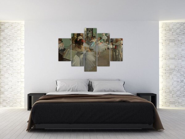 Slika - Edgar Degas, The Dance Class, reprodukcije (150x105 cm)