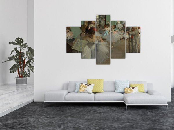 Slika - Edgar Degas, The Dance Class, reprodukcije (150x105 cm)