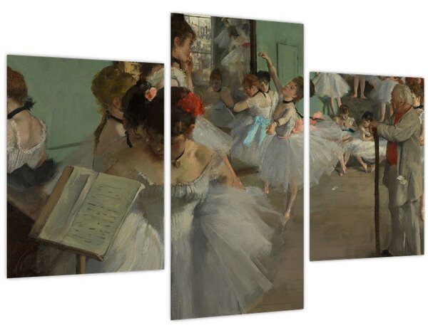 Slika - Edgar Degas, The Dance Class, reprodukcije (90x60 cm)