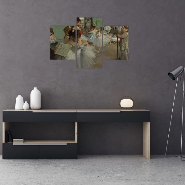 Slika - Edgar Degas, The Dance Class, reprodukcije (90x60 cm)