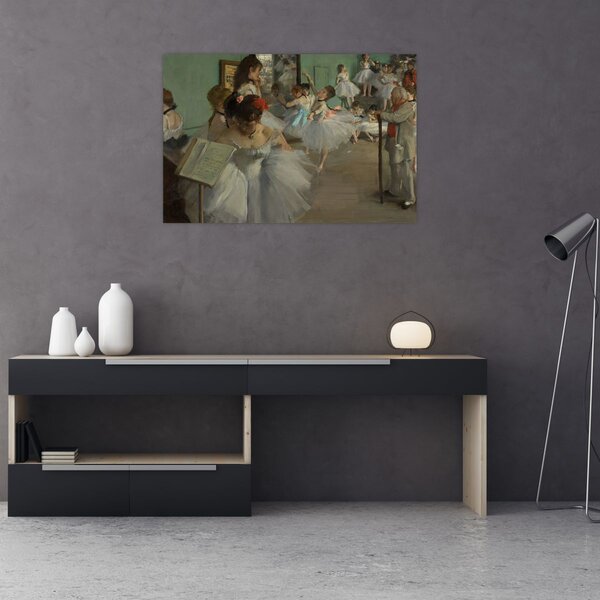 Slika - Edgar Degas, The Dance Class, reprodukcije (90x60 cm)