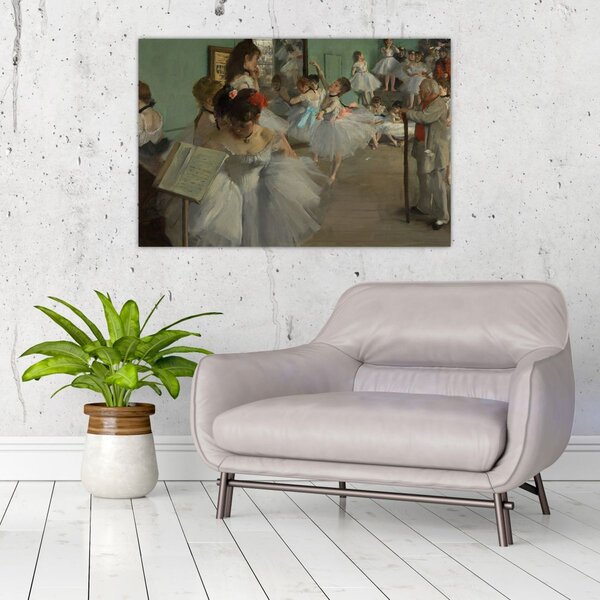Slika - Edgar Degas, The Dance Class, reprodukcije (90x60 cm)