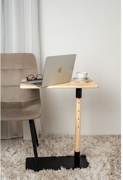 Pomoćni stol od masivnog bora 30x55 cm Adjust – Karup Design