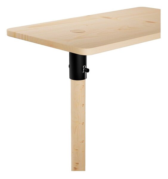 Pomoćni stol od masivnog bora 30x55 cm Adjust – Karup Design