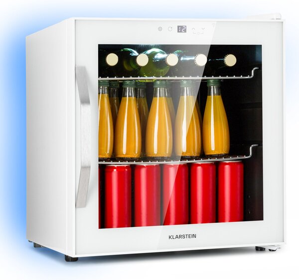 Klarstein Coachella 50 Smart, hladnjak, 50 l, WiFi funkcija, pozadinsko osvjetljenje, inox