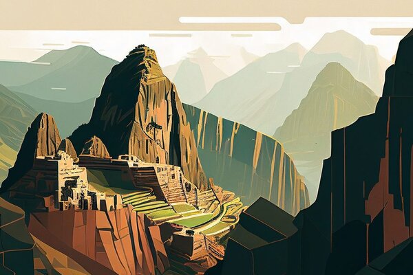 Slika predivni Machu Picchu