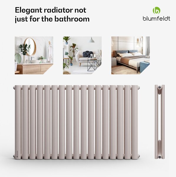 Blumfeldt Tallheo, 100 x 60, radijator, cijevni radijator, 1445 W, topla voda, 1/2