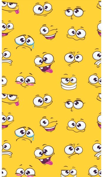 Plažni set SMILE – ručnik 100×180 cm i pončo 80×145 cm, žuti