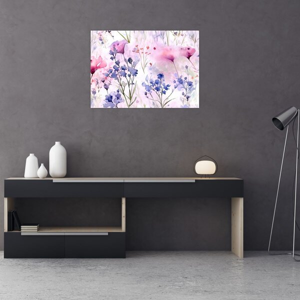 Slika - Akvarel livada (70x50 cm)