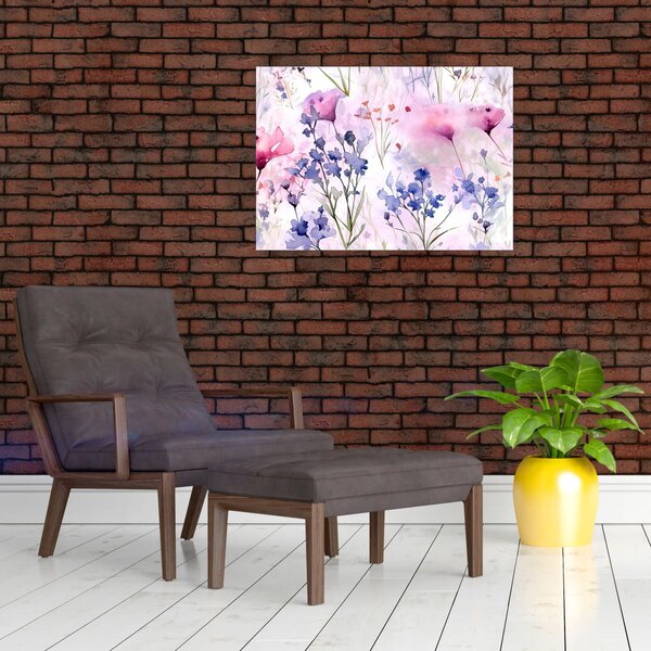 Slika - Akvarel livada (70x50 cm)