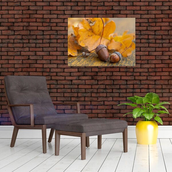 Slika - Jesenski žir (70x50 cm)