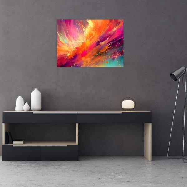 Slika - Dinamička apstrakcija (70x50 cm)