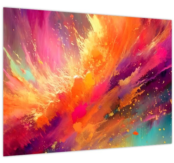 Slika - Dinamička apstrakcija (70x50 cm)