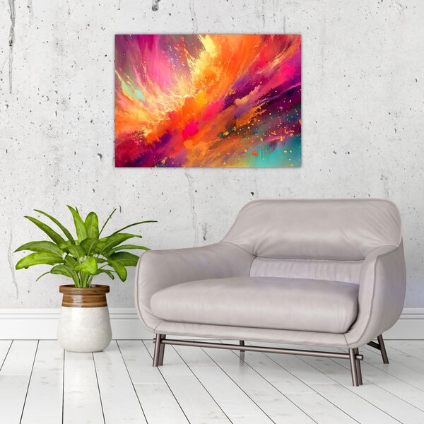 Slika - Dinamička apstrakcija (70x50 cm)