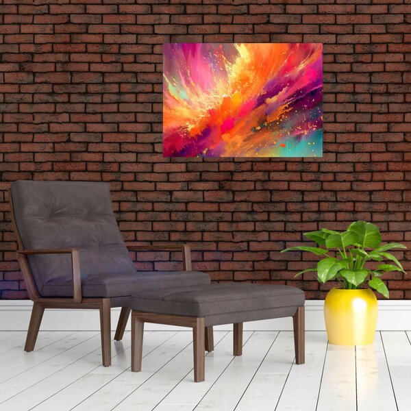 Slika - Dinamička apstrakcija (70x50 cm)