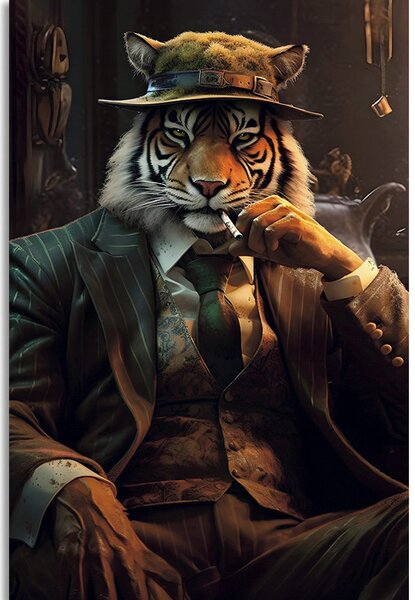 Slika životinja gangster tigar