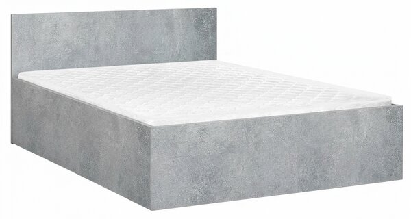 Krevet SOFIA 120 x 200 cm, beton Podnica: Sa podnicom od letvi, Madrac: Bez madraca