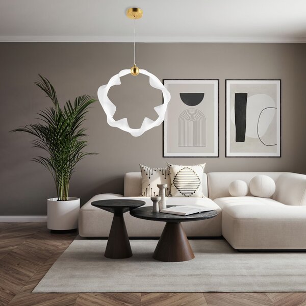 LED svijetiljka G014-1CP WHITE/GOLD