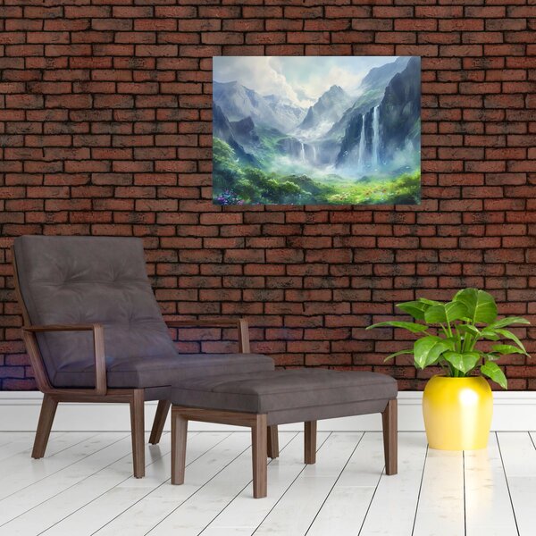 Slika - Dolina vodopada (70x50 cm)