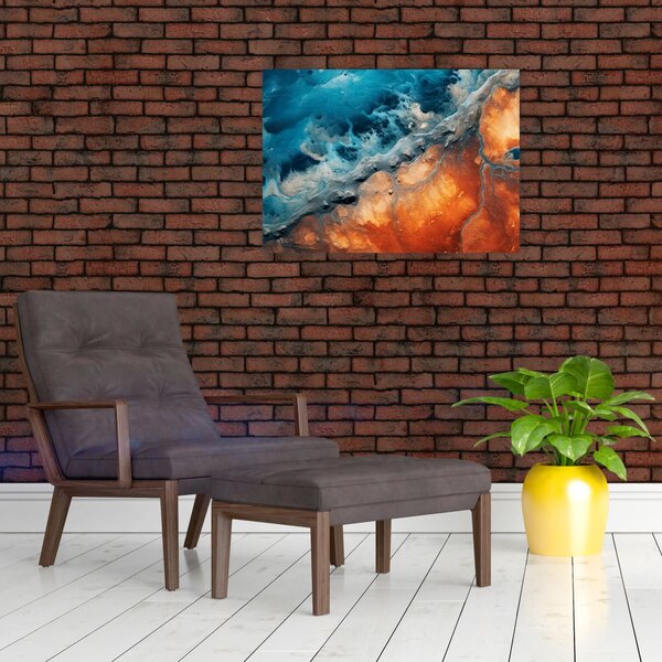 Slika - Voda i vatra (70x50 cm)