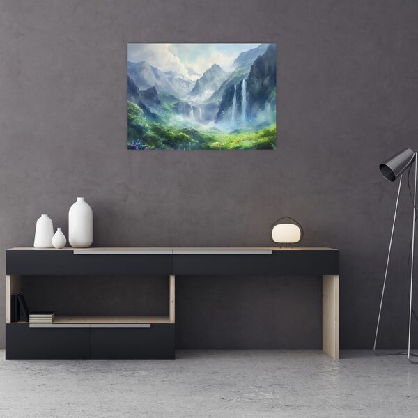 Slika - Dolina vodopada (70x50 cm)