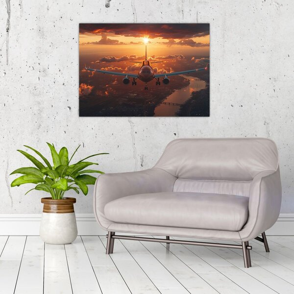Slika - Transportni avion (70x50 cm)