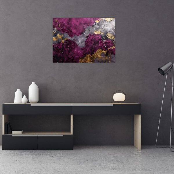 Slika - Teksturiranje apstrakcije (70x50 cm)