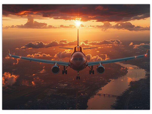Slika - Transportni avion (70x50 cm)