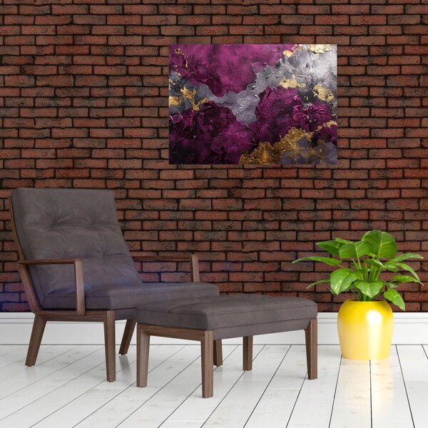 Slika - Teksturiranje apstrakcije (70x50 cm)