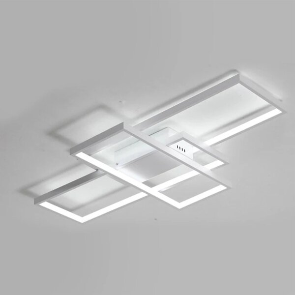 Moderna stropna svjetiljka LED + PILOT WHITE APP660