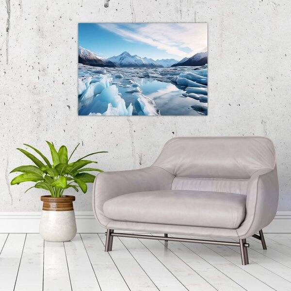 Slika - Glacijalne formacije (70x50 cm)