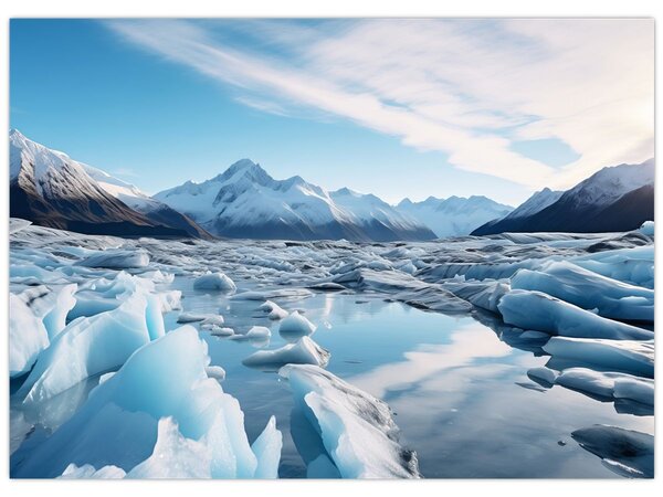 Slika - Glacijalne formacije (70x50 cm)