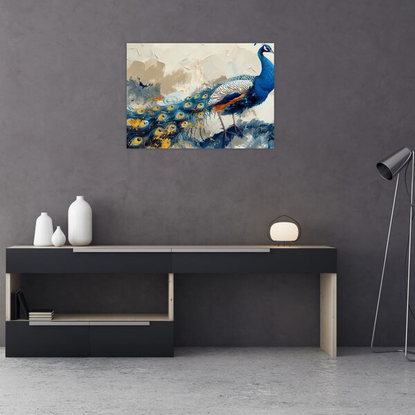 Slika - Paun, slika (70x50 cm)