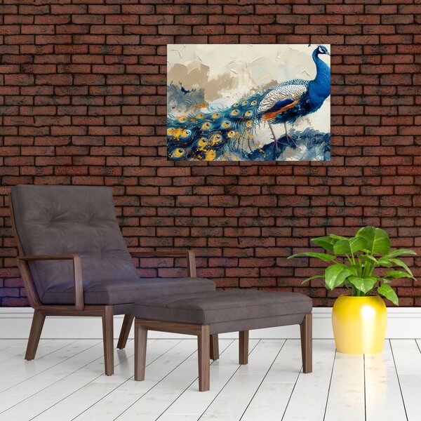 Slika - Paun, slika (70x50 cm)