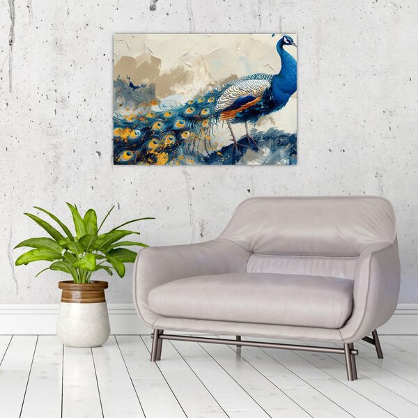 Slika - Paun, slika (70x50 cm)