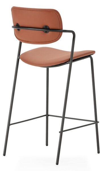 Ciglaste barske stolice u setu 2 kom (visine sjedala 68 cm) Maika – Marckeric
