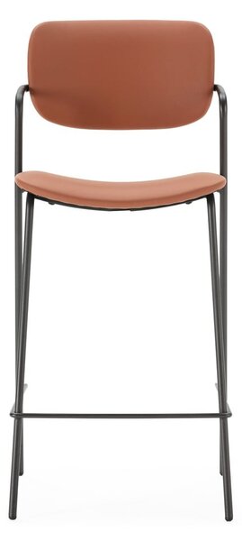 Ciglaste barske stolice u setu 2 kom (visine sjedala 68 cm) Maika – Marckeric