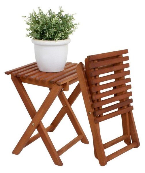 Smeđe vrtne stolice u setu 2 kom Tacoma – Garden Pleasure