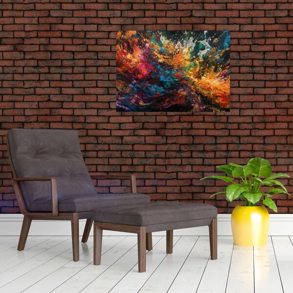 Slika - Apstrakcija boja II. (70x50 cm)