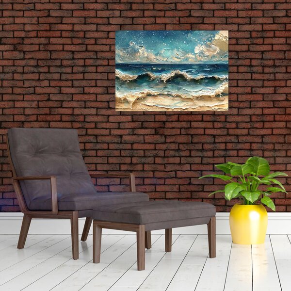 Slika - Slikanje mora (70x50 cm)