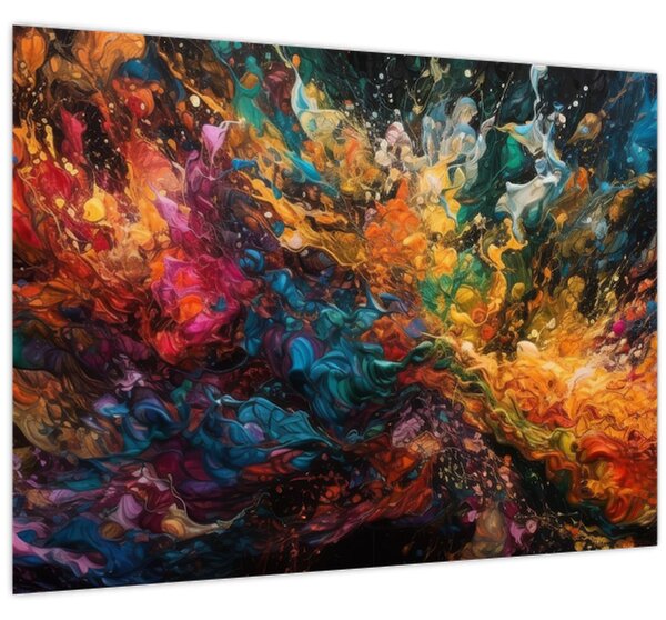 Slika - Apstrakcija boja II. (70x50 cm)