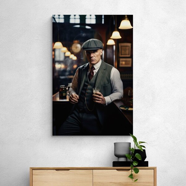 Slika gangster u whiskey baru