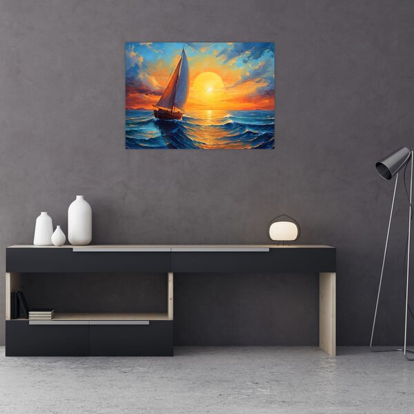 Slika - Jedrilice (70x50 cm)