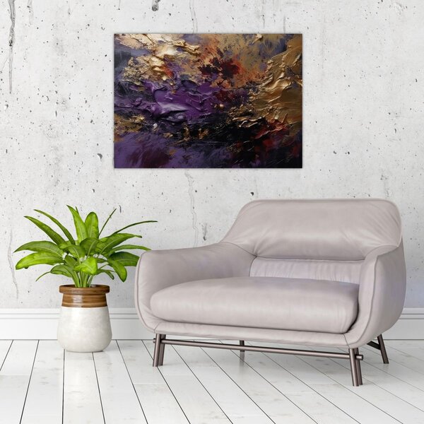 Slika - Teksturirana apstrakcija (70x50 cm)