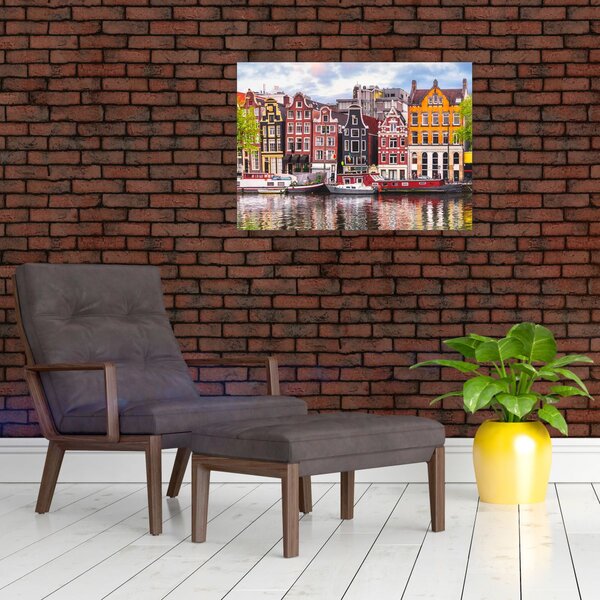 Slika - Amsterdam, plesne kuće (70x50 cm)