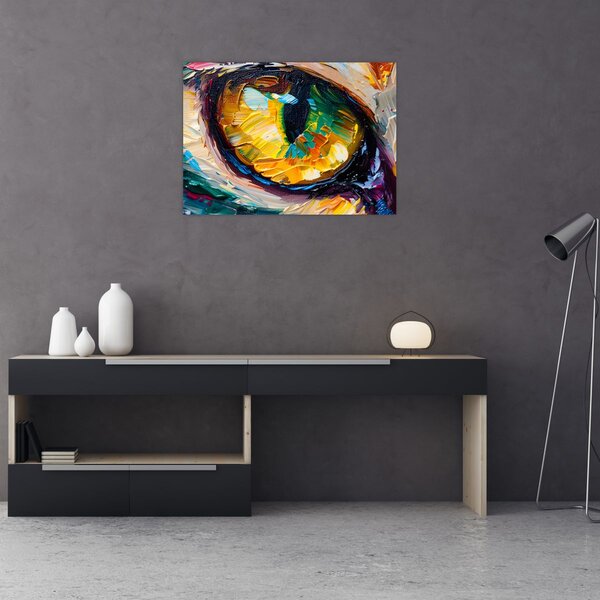 Slika - Slikanje mačjeg oka (70x50 cm)