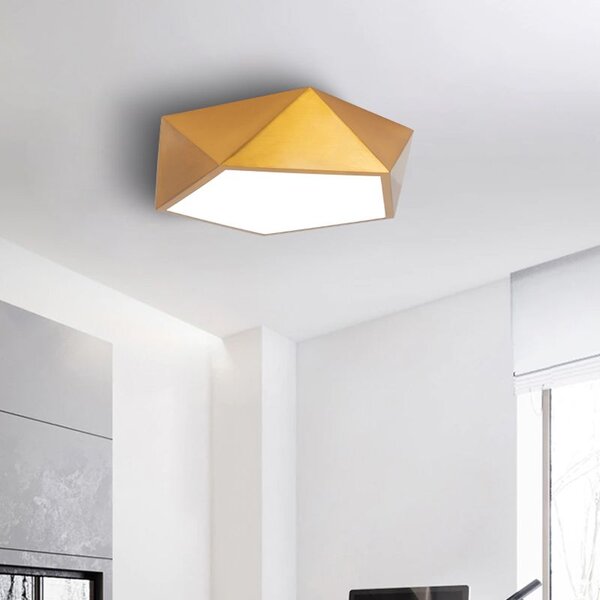Plafon Diamond APP875-C Zlatna lampa 30 cm